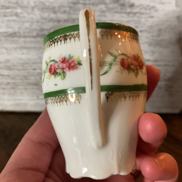 Rare! Antique C.T. Germany Carl Tielsch Altwasser Cups and Saucers Set 8 Piece - Picture 12 of 13